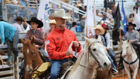 Steube Rides in the Grand Entry of the 94th Arcadia Rodeo