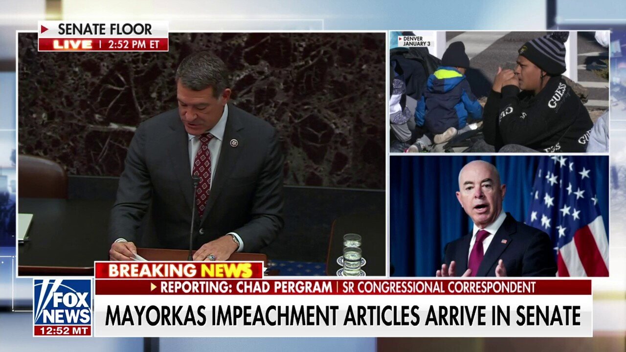 Chad Pergram: Schumer Has Kept His Cards Close To His Vest On Mayorkas Impeachment Articles