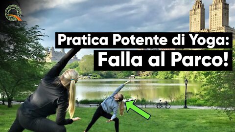 🏞️ Pratica Potente di Yoga: Questa Falla al Parco!