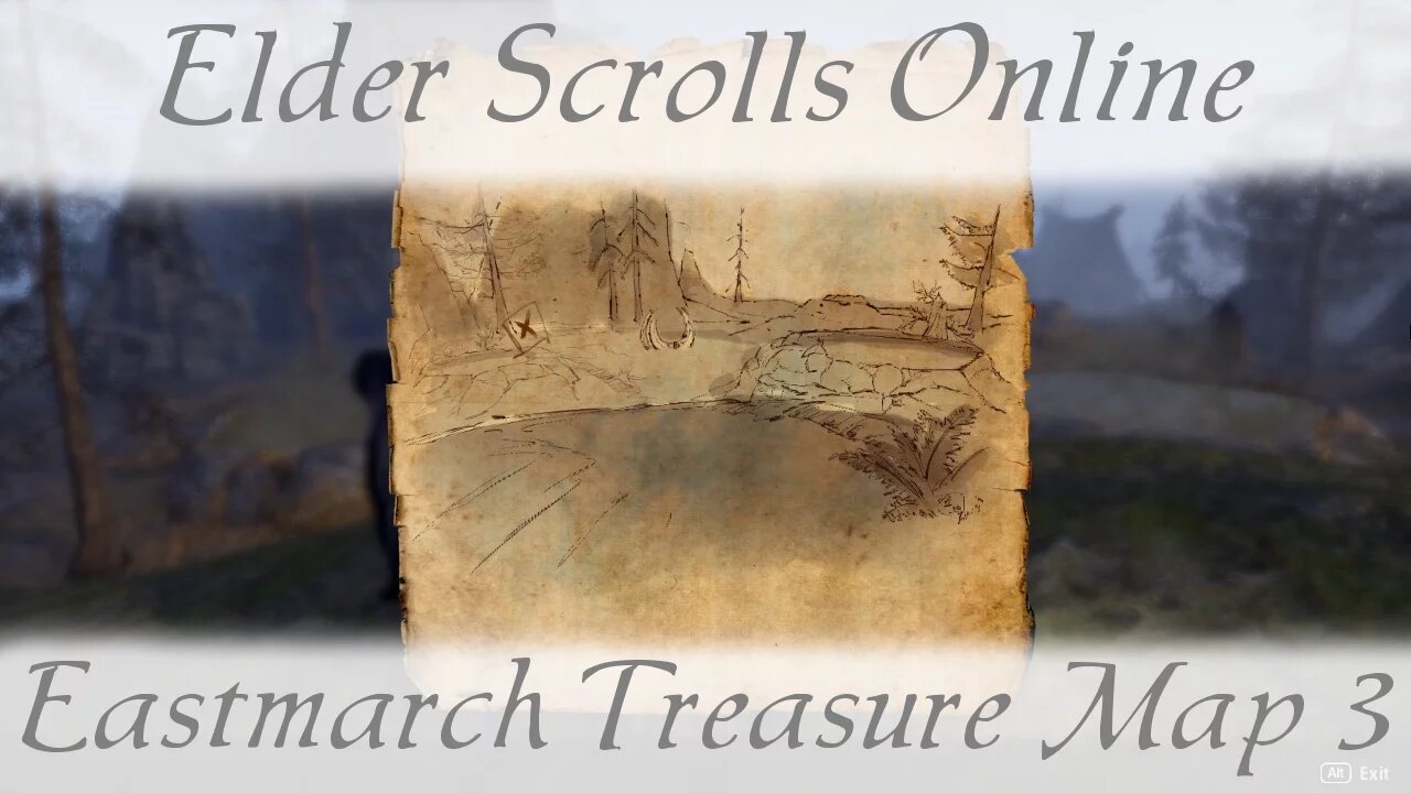 Eastmarch Treasure Map 3 iii [Elder Scrolls Online] ESO