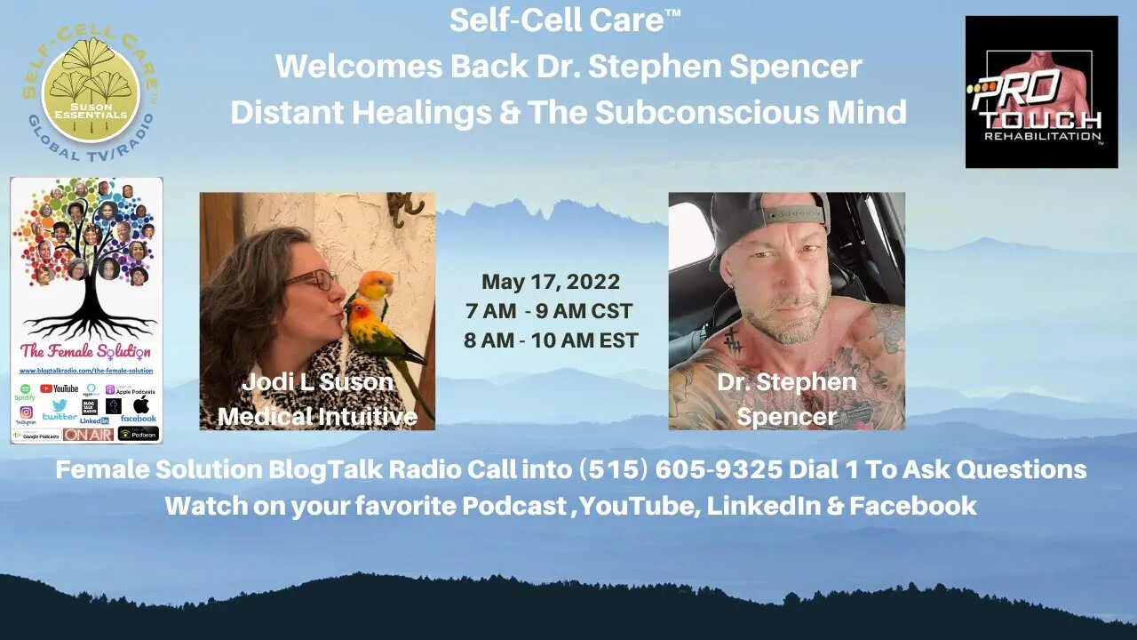 Self-Cell Care™ Welcomes Back Dr. Stephen Spencer Distant Healings