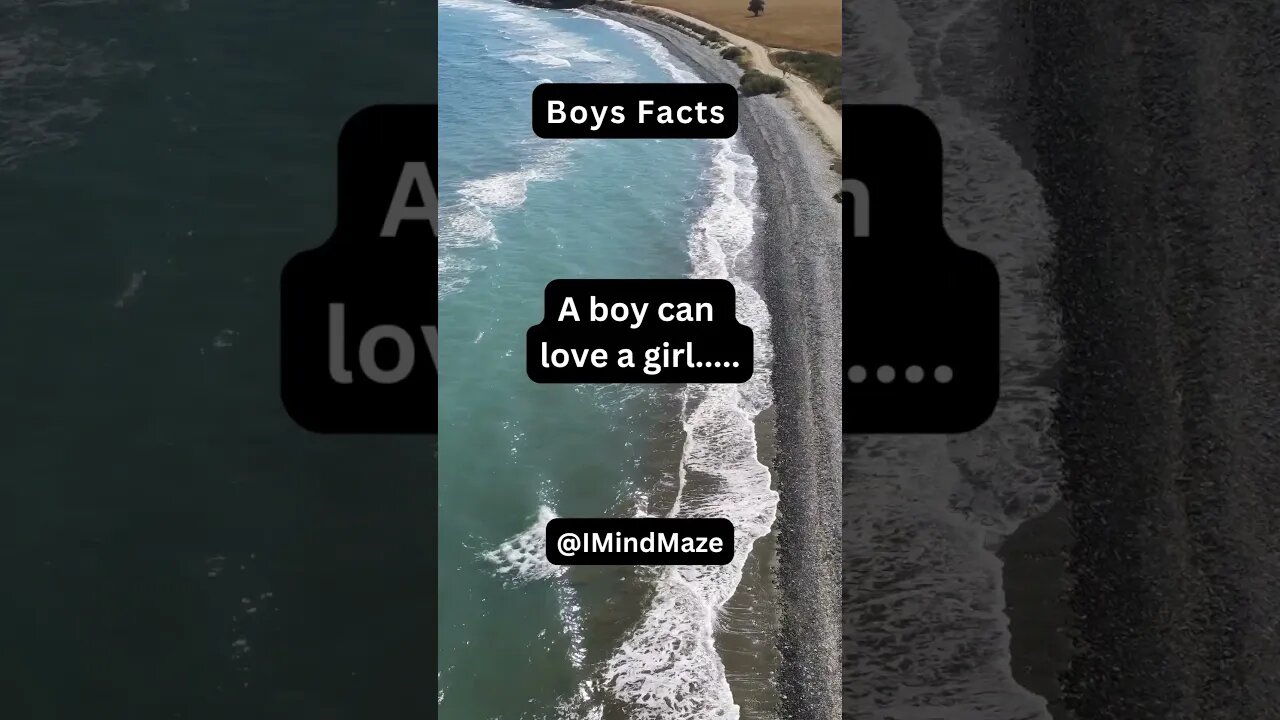 Facts About Boys You Never Knew! 👌❤️🤷‍♀️✌️😉 #shorts #youtubeshorts #boys #boysfacts #whatsappstatus