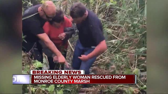 Missing elderly woman rescued from Monroe County marsh