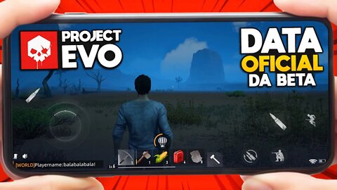 PROJECT EVO - DATA OFICIAL DA FASE BETA - RUST MOBILE