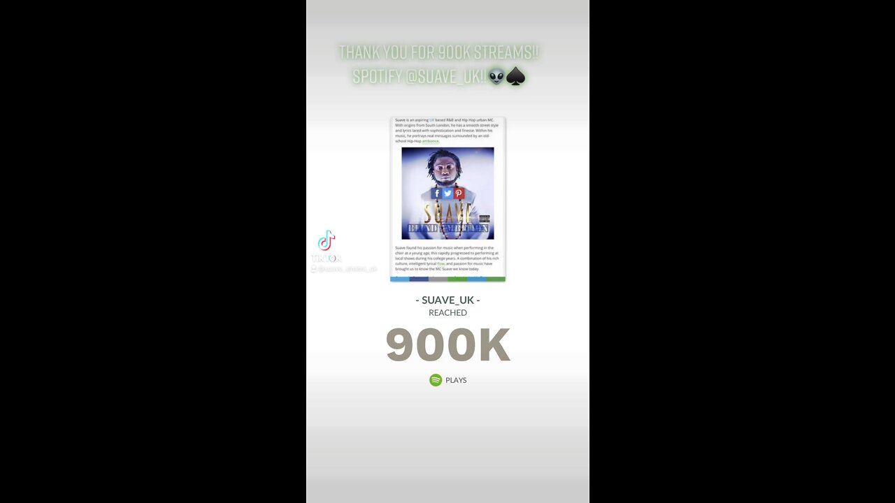 Spotify @Suave_uk