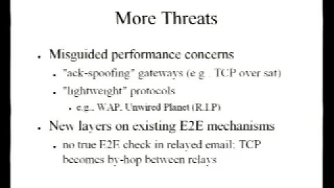 End to end, Spam, and DoS Threats to the Model That Made the Internet Great