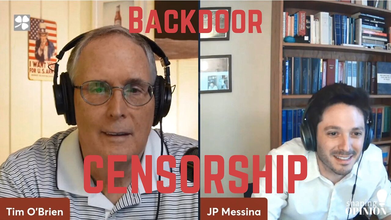 How Private Companies Target & Censor You, with JP Messina