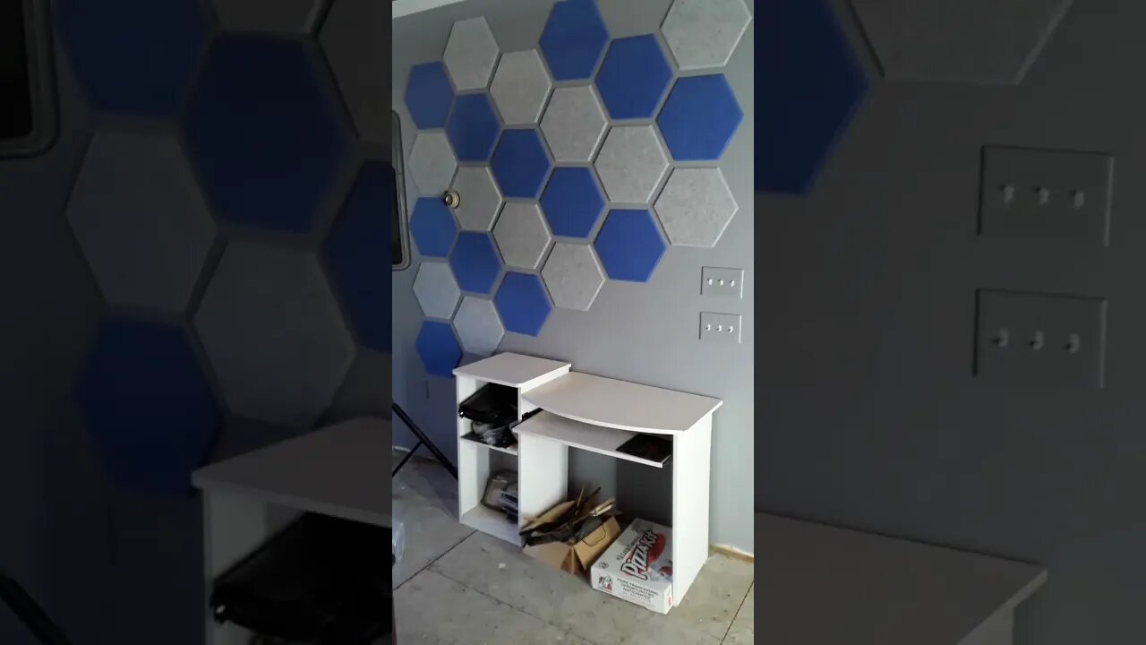 Recording Studio Update - More Sound Treatment #Shorts