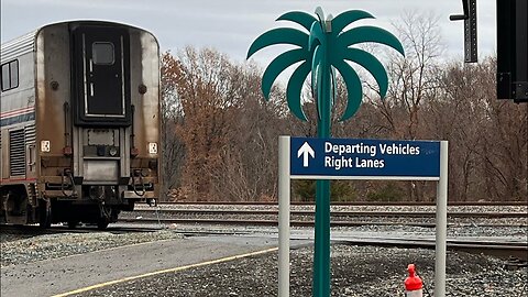 Taking motorcycle on the Auto train for the first time