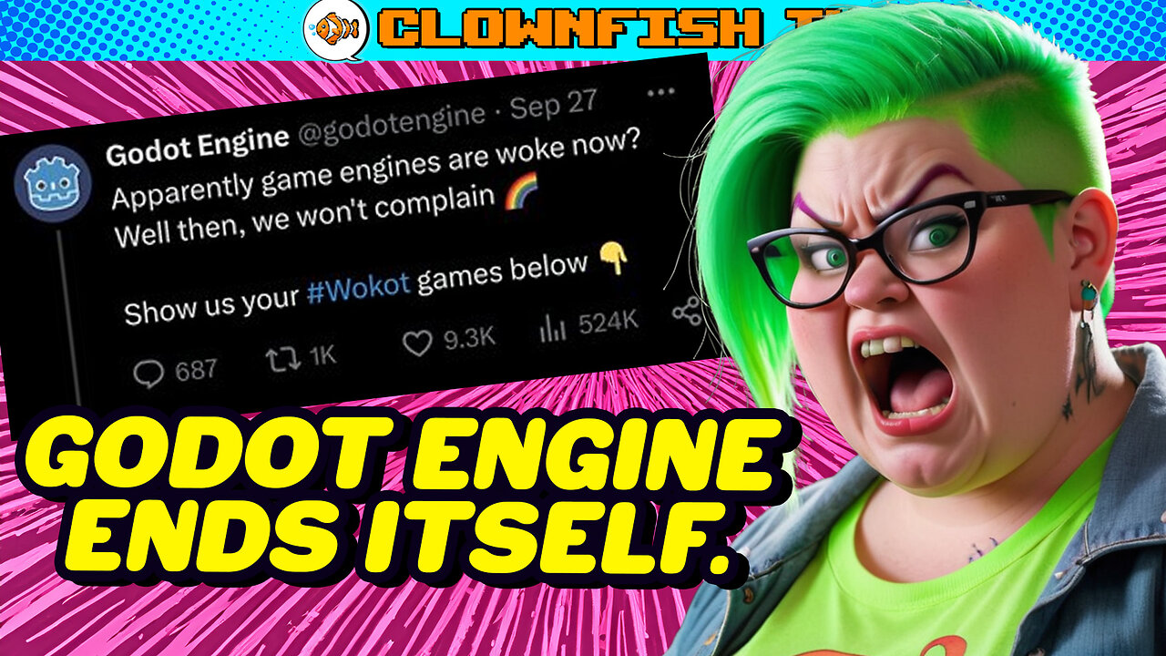 RIP Godot Engine! Activist Community Manager ENDS Video Game Engine?!