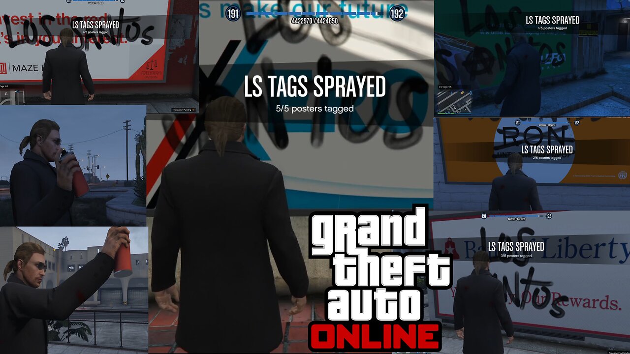 GTA Online All Daily LS Tags Day 8