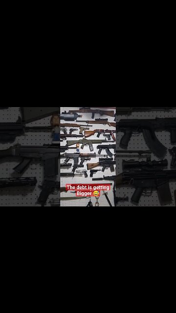 The debt is getting bigger! 😅