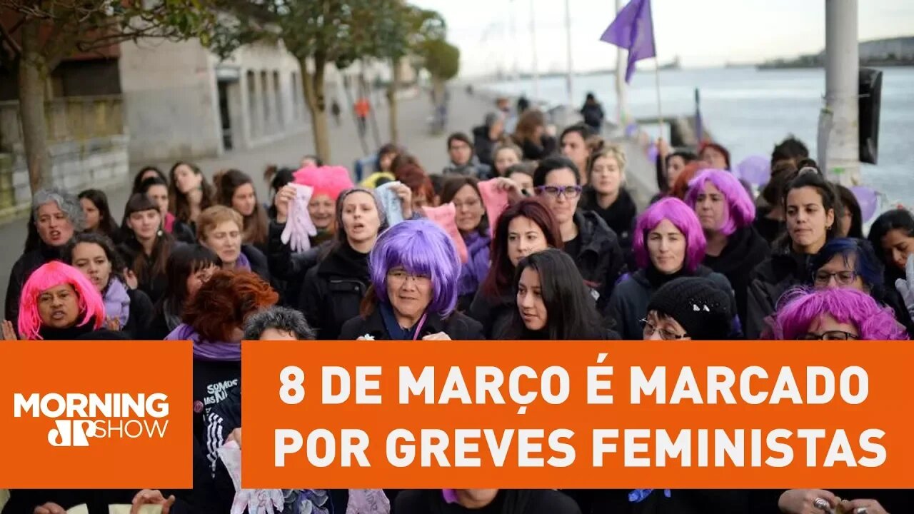 8 de março é marcado por greves feministas na Europa