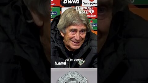 'I'm a Man City fan, so I was NOT very sad about what happened to Man Utd!' | Manuel Pellegrini