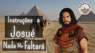 Nada me Faltará Instruções a Josué 😲😱