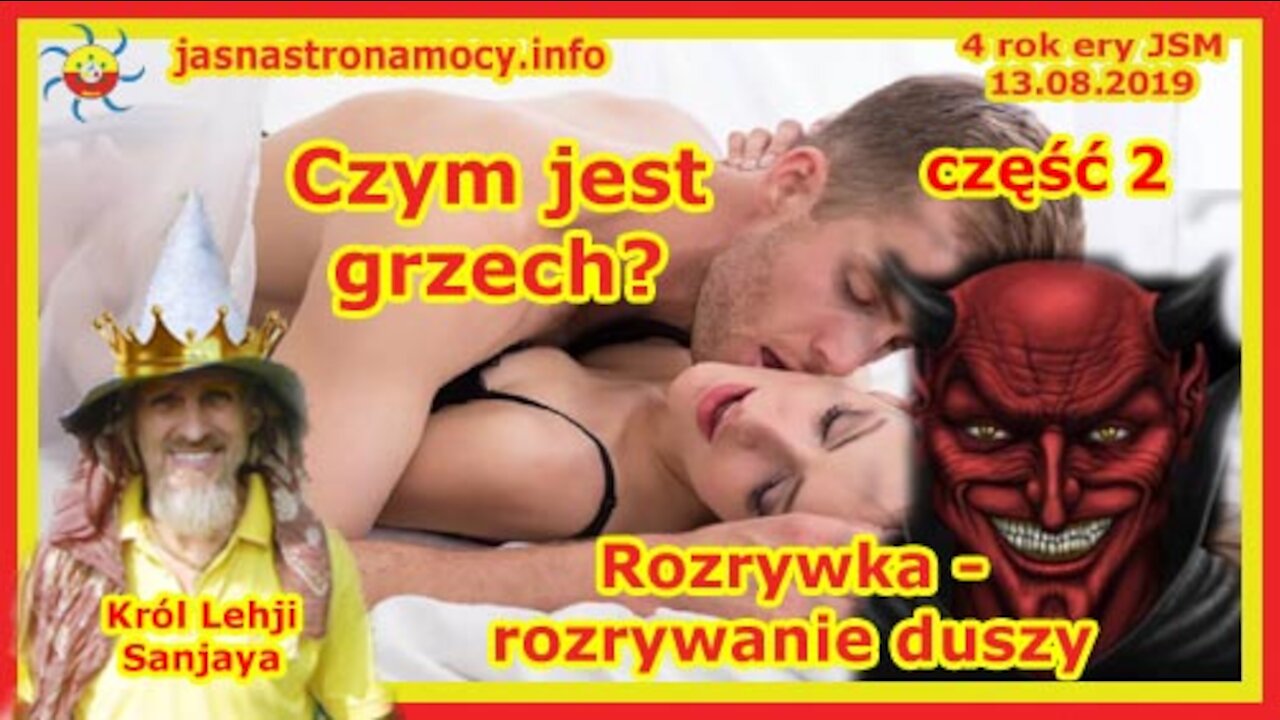 Czym jest grzech? Rozrywka - rozrywanie duszy‼ Część 2