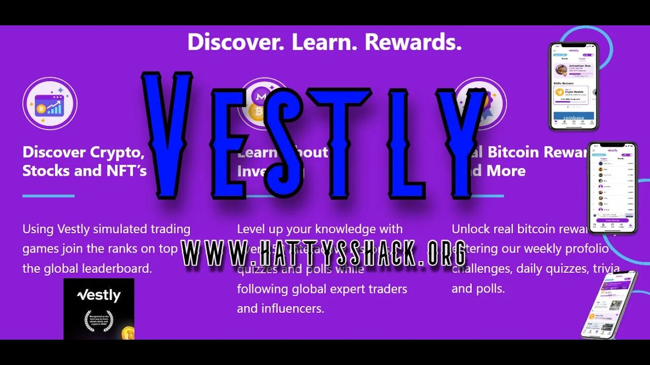 Earn Bitcoin Learning with Vestly