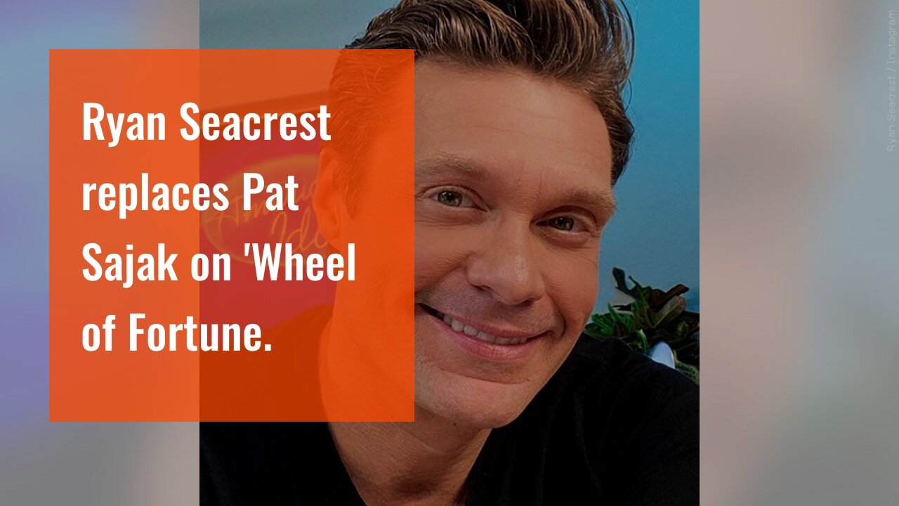 Ryan Seacrest replaces Pat Sajak on 'Wheel of Fortune.
