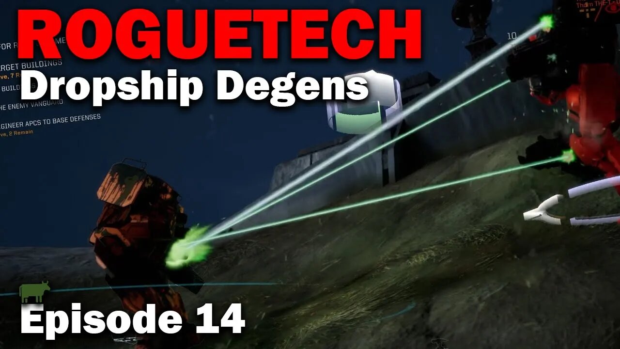 Melee-Lase: RogueTech - Dropship Degens [S3 EP14] (Modded Battletech)