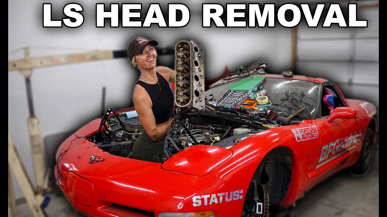 Removing Cylinder Heads C5 Corvette