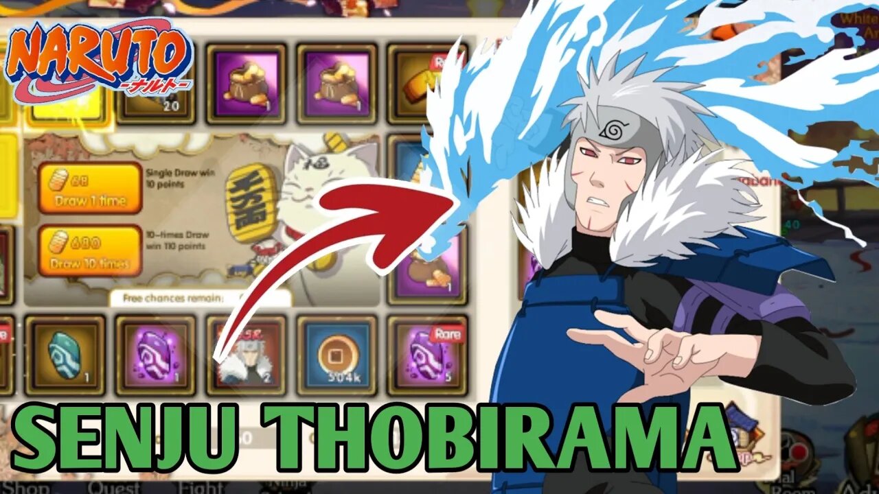 Gacha Event Lucky Treasure Ninja R17 Senju Thobirama