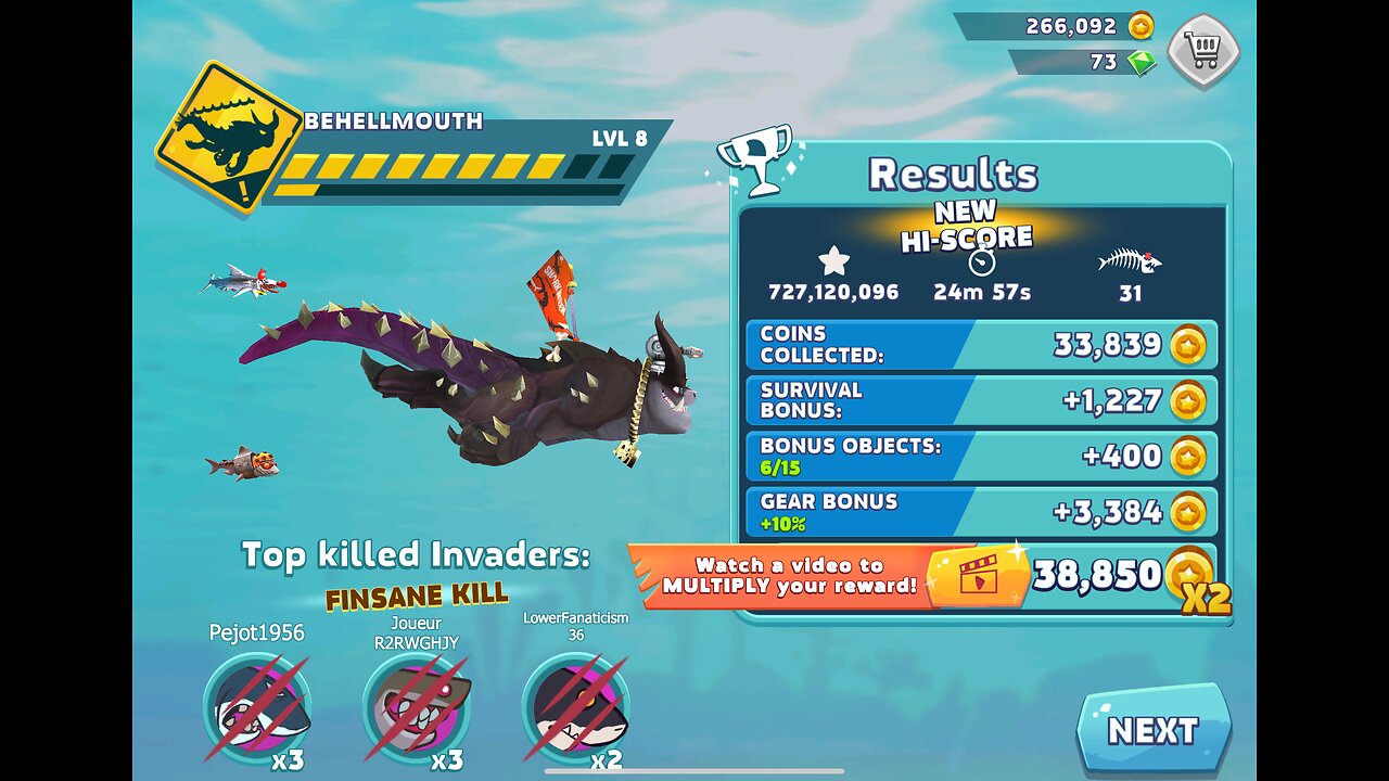 Hungry Shark - BEHELLMOUTH evolved!