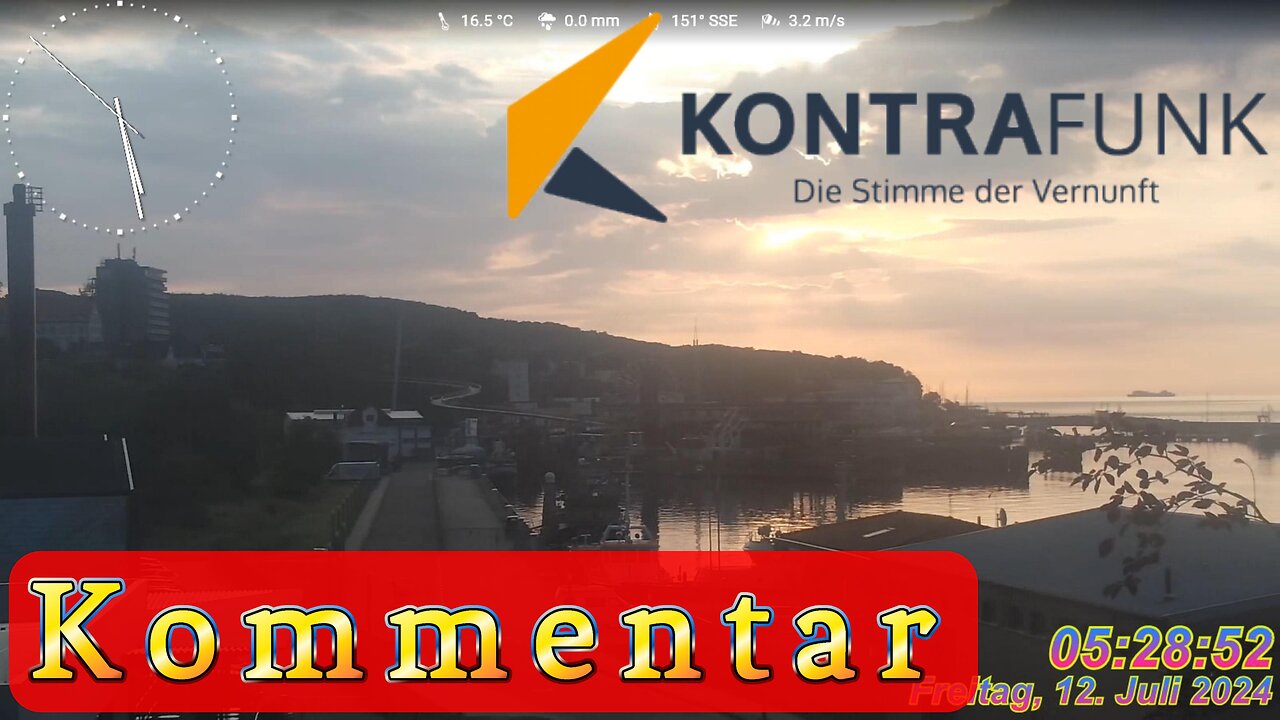 Kommentar im Kontrafunk 12.07.2024 - Roger Letsch #glaubewenig, #hinterfragealles, #denkeselbst