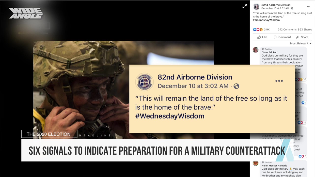 Wide Angle with Brendon Fallon ~ Trump Prepares for military counterattack