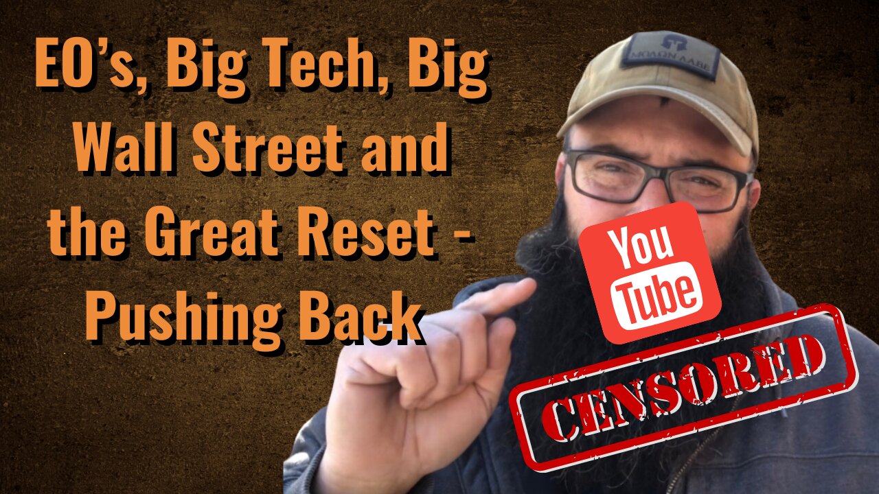 Big Tech, Wall Street and The Great Reset!