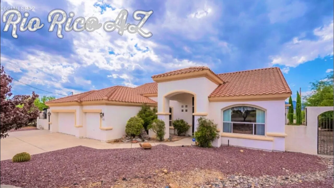 Rio Rico Arizona | 2,345 SF | 3 Bed | 3 Bath | 196 Circulo Silva | For Sale $475,000