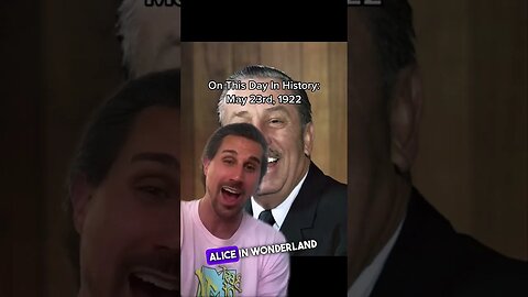 ON THIS DAY IN HISTORY: 5/23/1922 #shorts