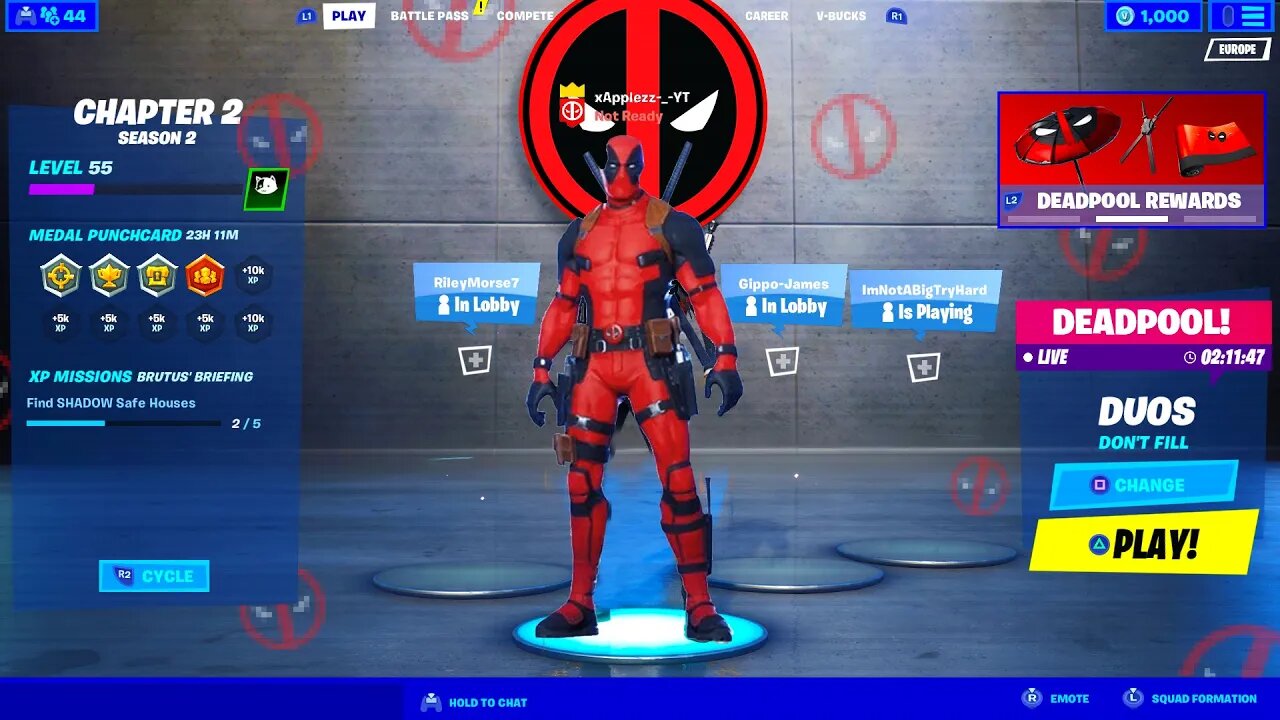 Fortnite Deadpool Week 7