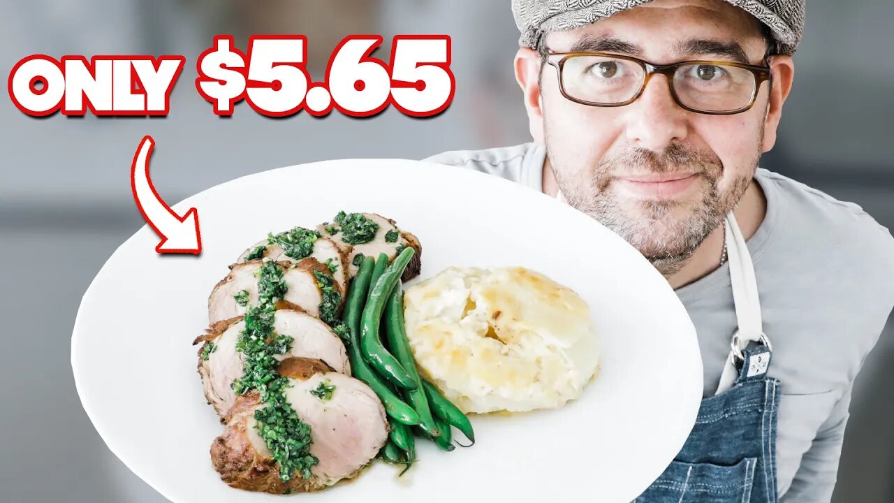 Roasted Pork Tenderloin: Feeding My Family a GOURMET Meal for Under $25