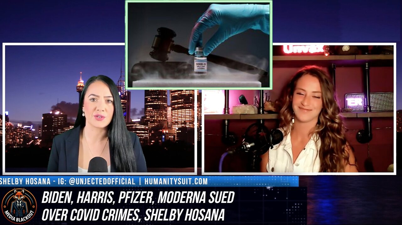 Biden-Harris, Pfizer & Moderna SUED for Depopulation Crimes - Media Blackout