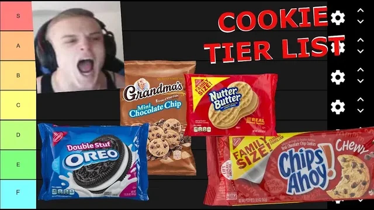 Cookie tier List Joe Bartolozzi