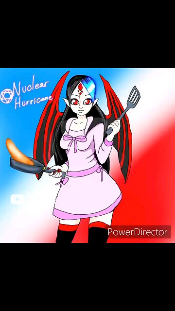 speedpaint nuclear makes her favorite breakfast