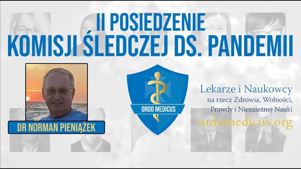 II Posiedzenie Komisji śledczej ds. pandemii – dr Norman Pieniążek z CDC