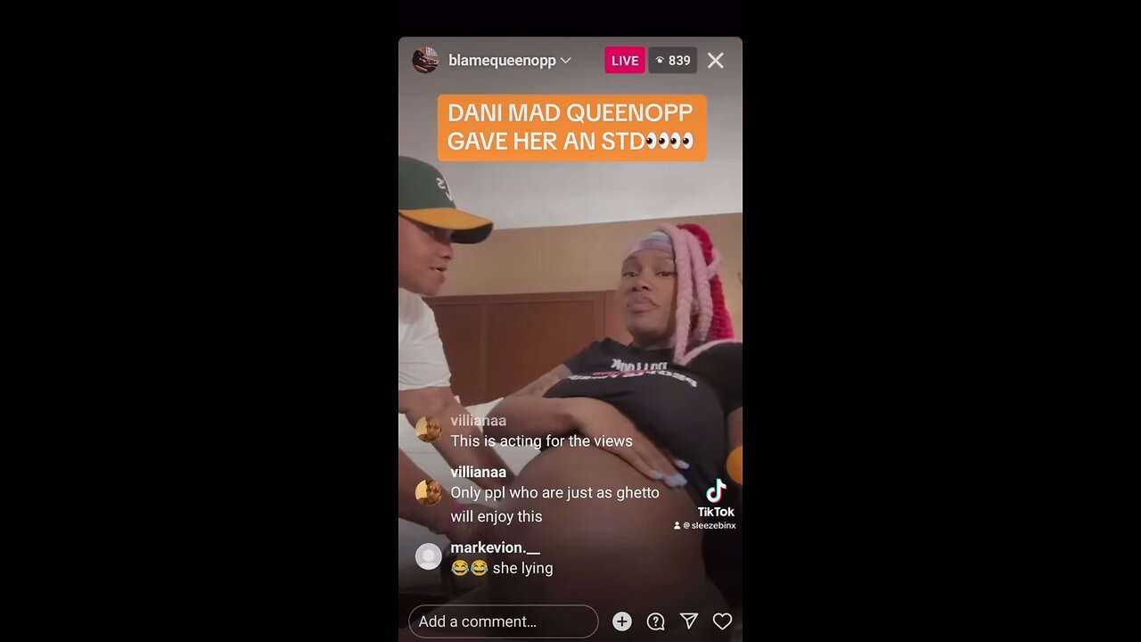 QUEENOPP GAVE DANI AN STD