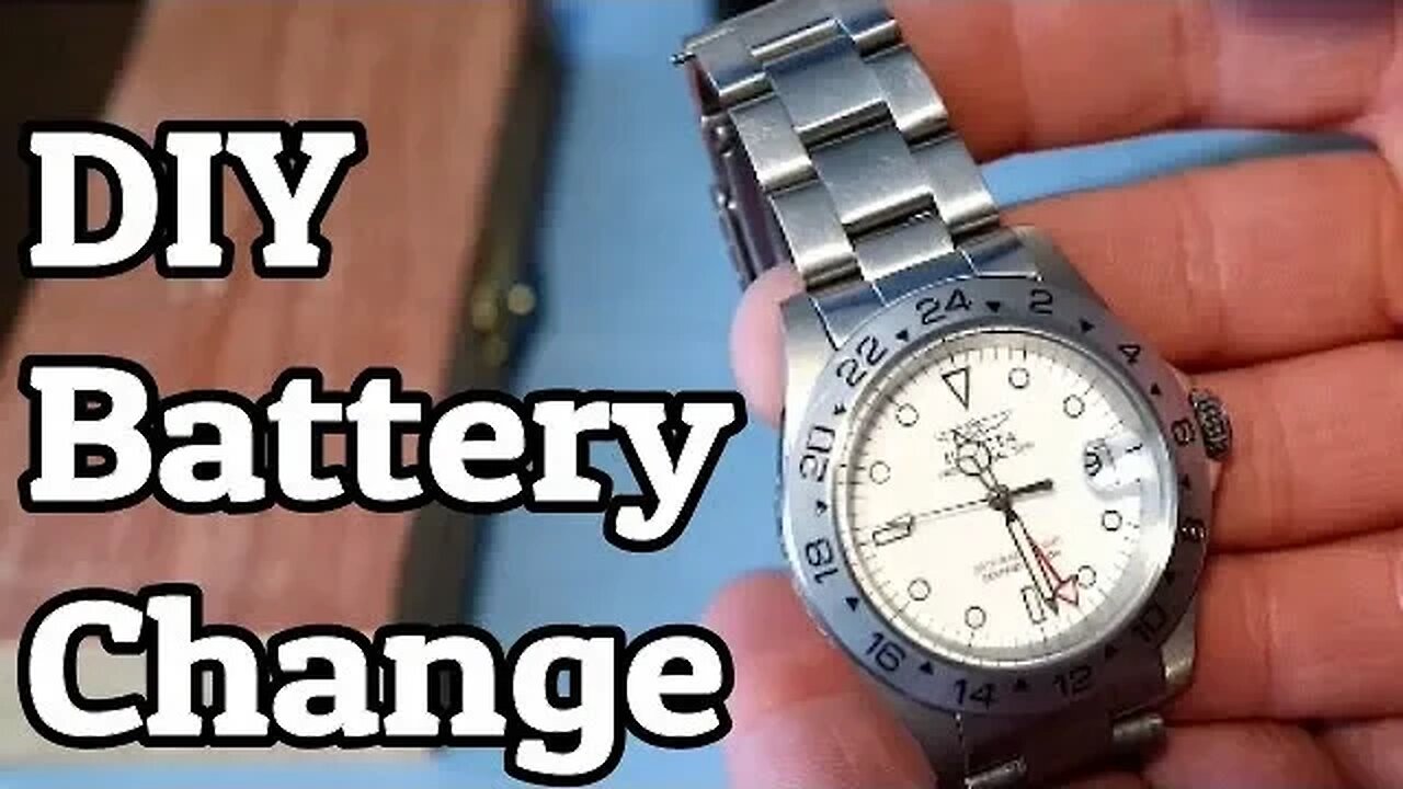 HOW TO Replace Watch Battery in Invicta Divers Watch (Date-Master GMT)