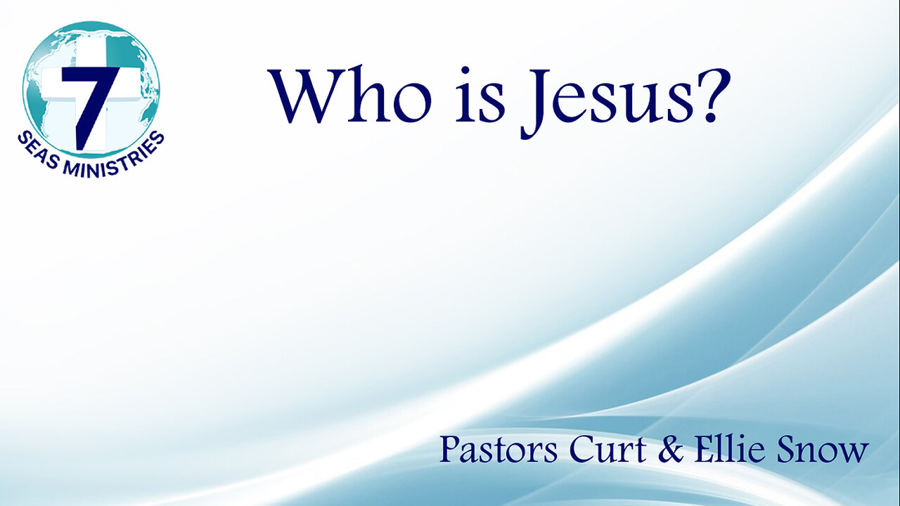 Who is Jesus?