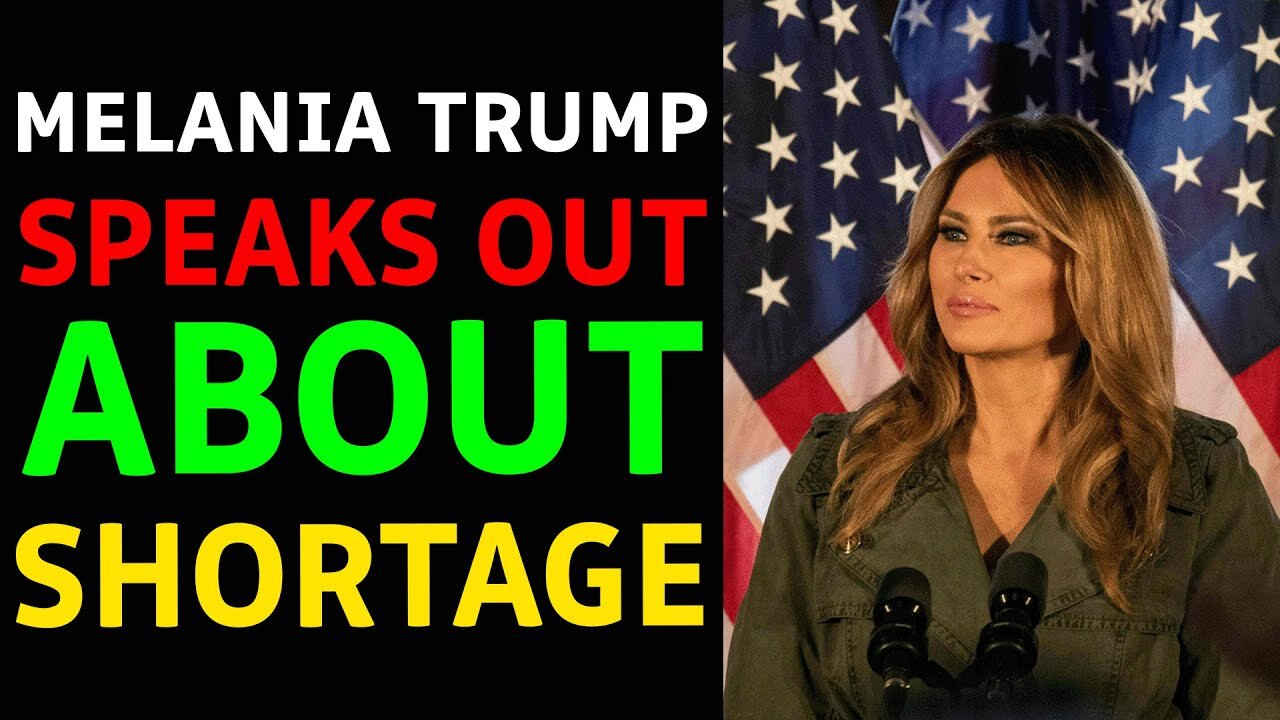 EMERGENCY ALARM! MELANIA TRUMP SPEAKS OUT ABOUT BABY FOMULA SHORTAGE - TRUMP NEWS