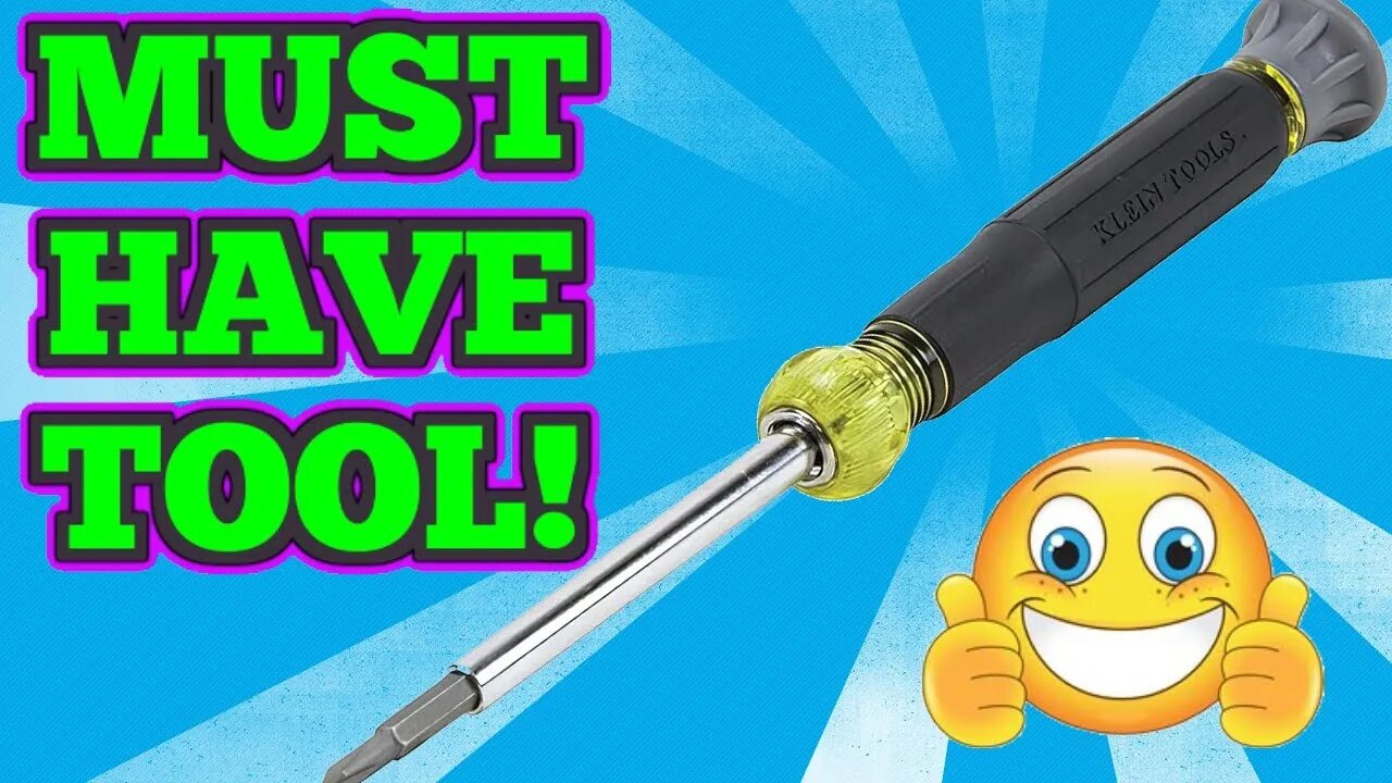 The 4-In-1 Electronics Screwdriver Everyone Should Own!