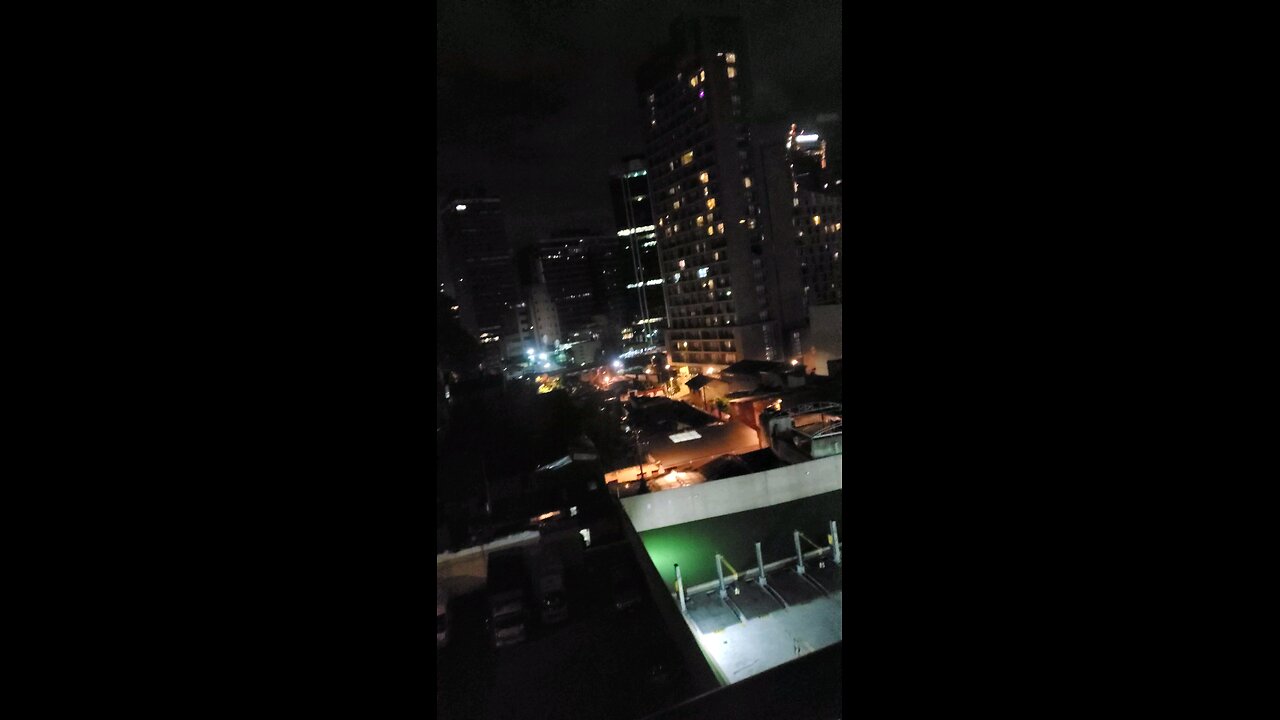 Beautiful ❄️ cold 🌃 night in Bogota