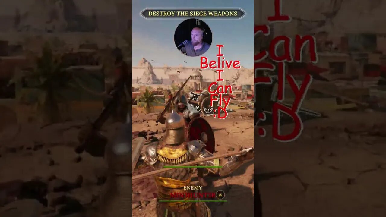 I Can Fly #chivalry2 #gameplay #hackandslash #mrandmrswolfgaming #shorts