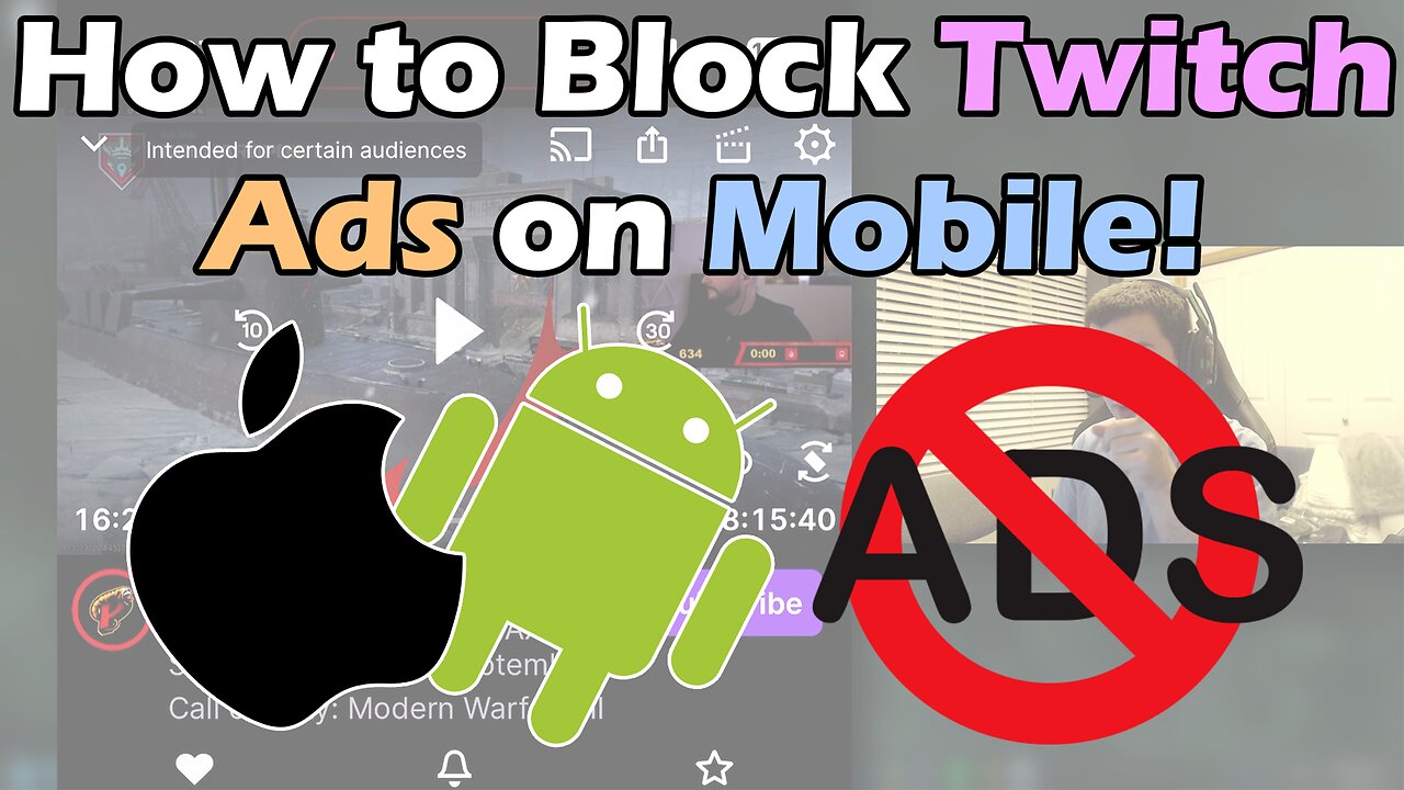 How to Block Twitch Ads on Mobile!