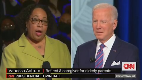 CNN's Baltimore Biden Town Hall Sure Looked Like Another Fake