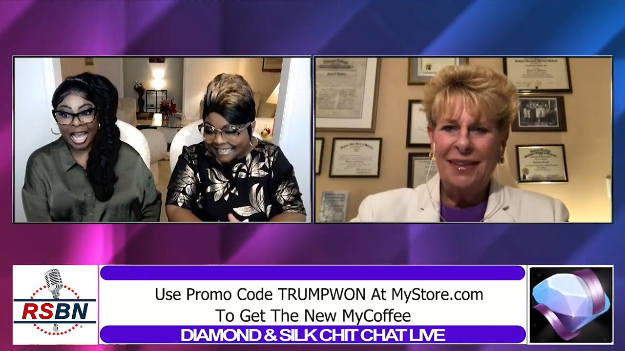 Diamond & Silk Chit Chat Live Joined by: Dr. Lee Vliet 9/13/22