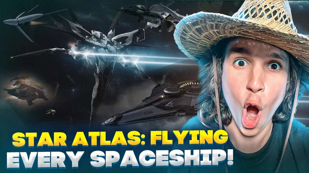 Star Atlas - Flying all 49 Spaceships