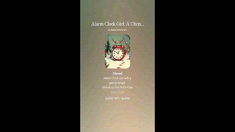 Alarm Clock Girl: A Christmas Wonderland