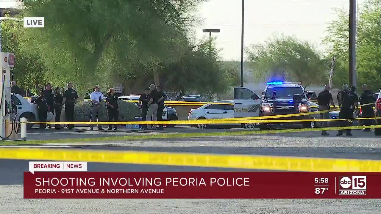 Authorities investigating shooting involving Peoria police